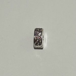 Pandora Pink Pavé Clip Charm
